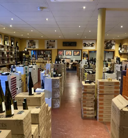 le magasin - un choix de plus de 560 vins 